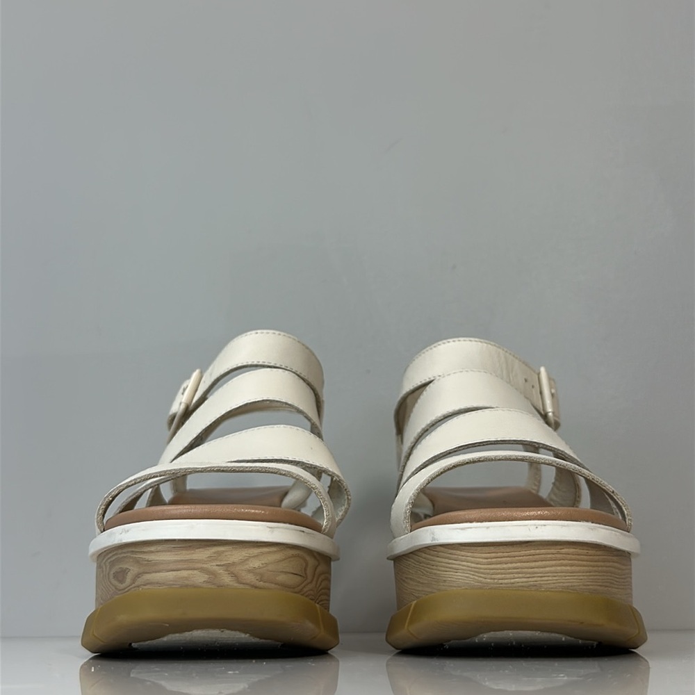 Sorel Joanie lll Ankle Strap Wedge Sandals Size 9.5 - Picture 4 of 14